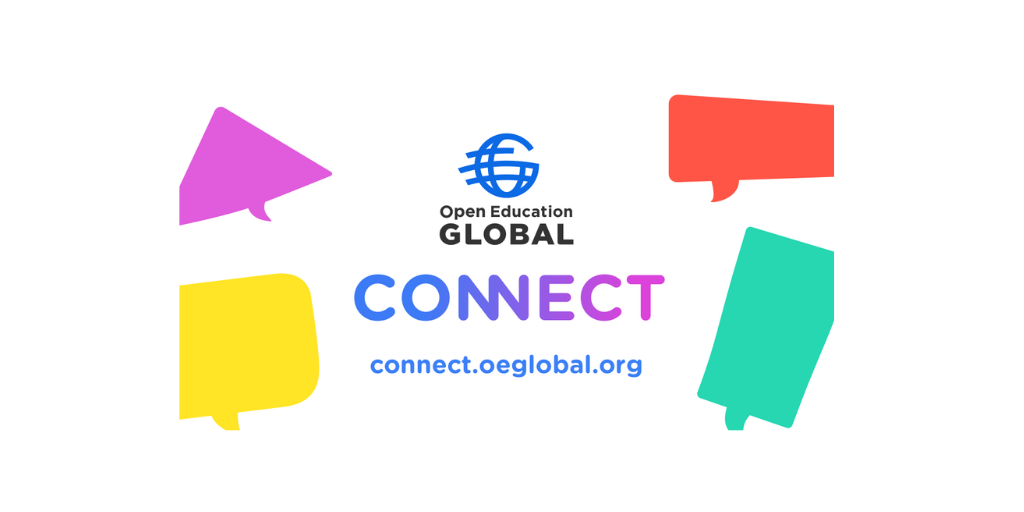 OEG Connect between colorful chat bubbles