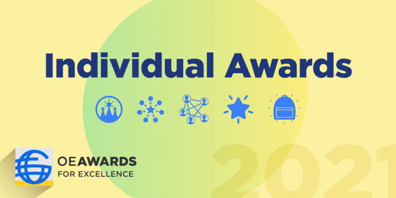 OE Awards 2021 celebrates the Open Education excellence of individuals