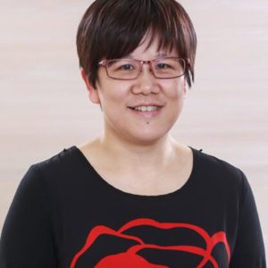Photo of woman wearing glasses