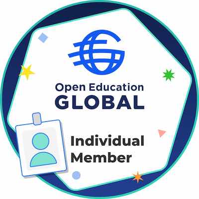 Open Education Global badge for Individual membership
