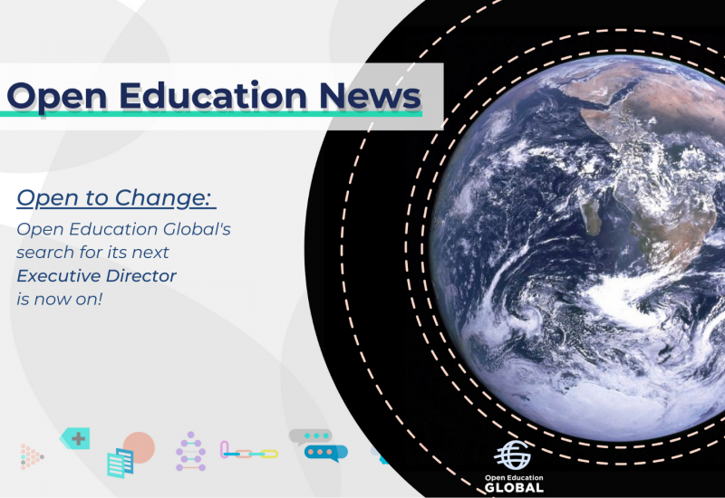 Open to Change: OEGlobal Executive Director search now on!