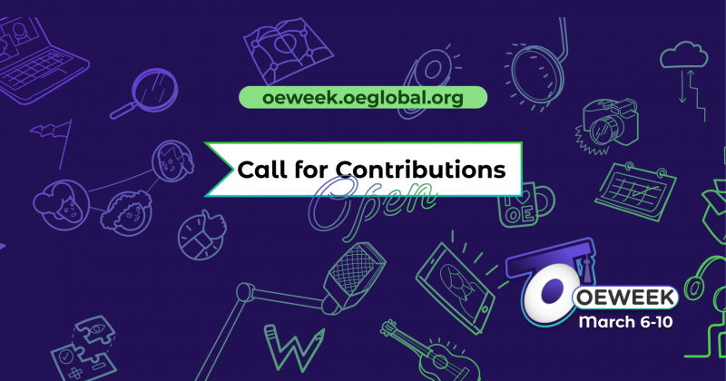 Open: OEWeek 23 Call for Contributions