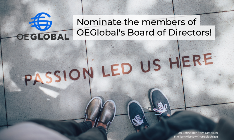 Nominations are Open for the OEGlobal Board of Directors