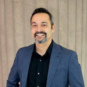 Portrait of smiling man