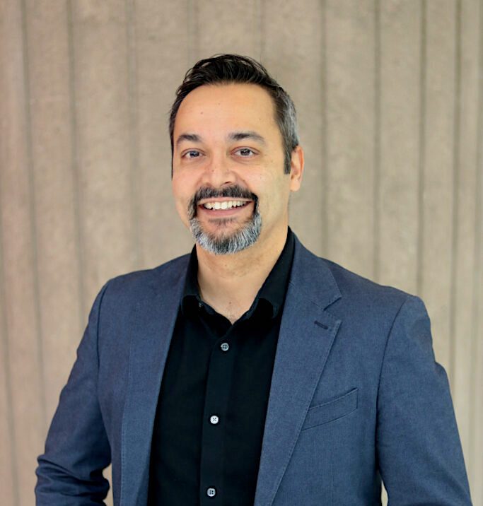 Portrait of smiling man