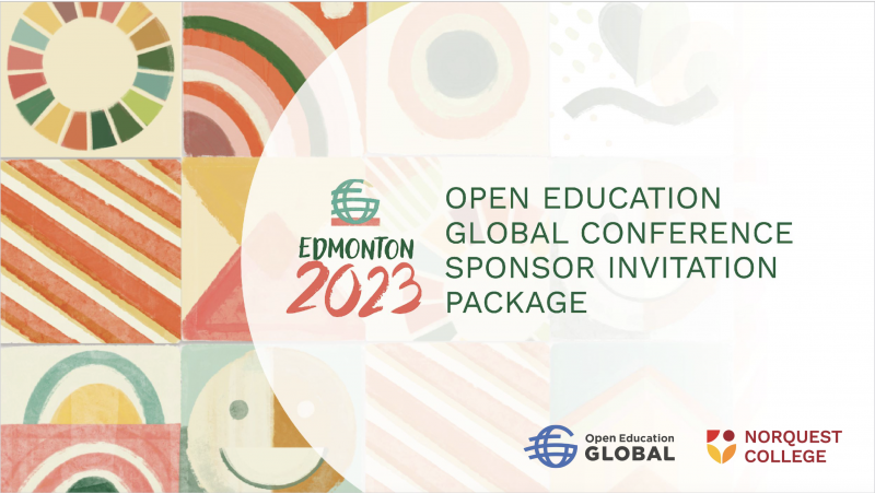 OEGlobal 2023 : Call for Sponsors