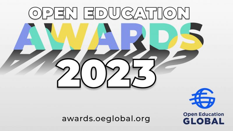 Open Education Awards 2023 awards,oeglobal.org