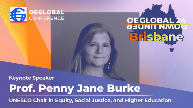 OEGlobal24 Keynote Speaker Announced!