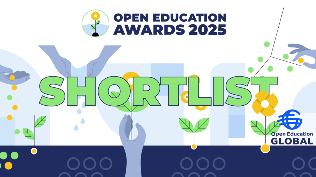 The 2025 Open Education Awards for Excellence Shortlist Takes Root