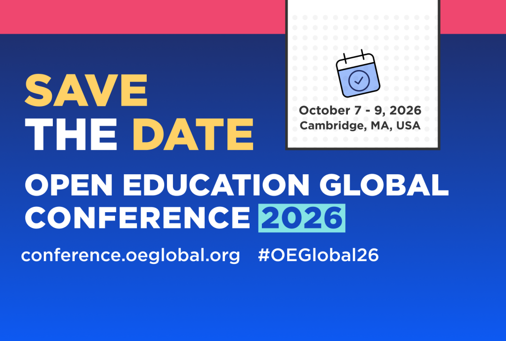 Save The Date for OEGlobal 2026