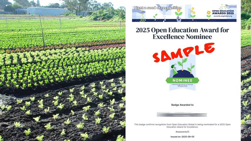 All OEAwards Nominees Listed and Badged