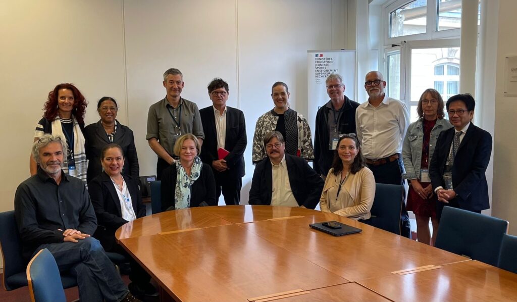 OEGlobal Board Meeting with the French Ministry of National Education.