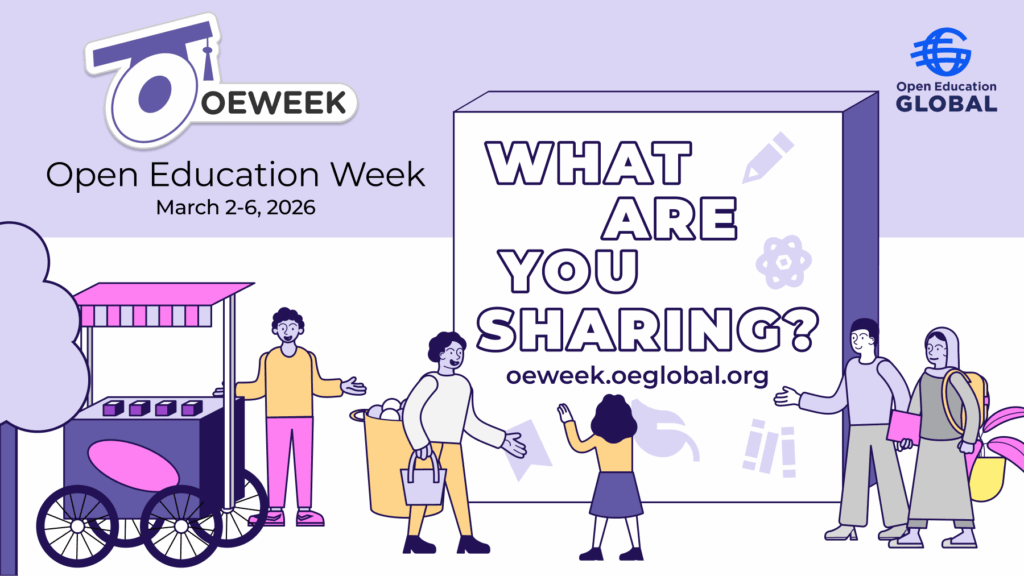 OEWeek26 — The town square of open education: list your event and join the global conversation