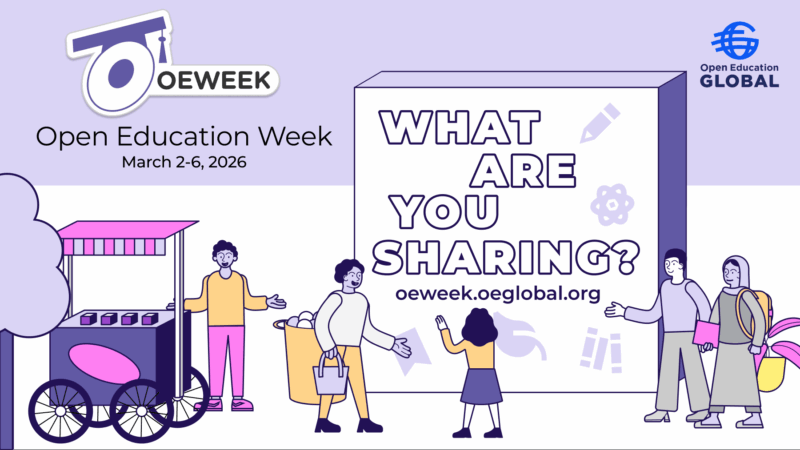 OEWeek26 — The town square of open education: list your event and join the global conversation
