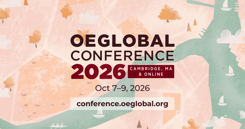 Come Invent with Us! OEGlobal 2026 Conference Call for Proposals is Now Open