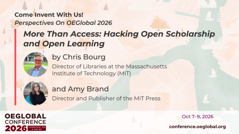 More Than Access: Hacking Open Scholarship and Open Learning